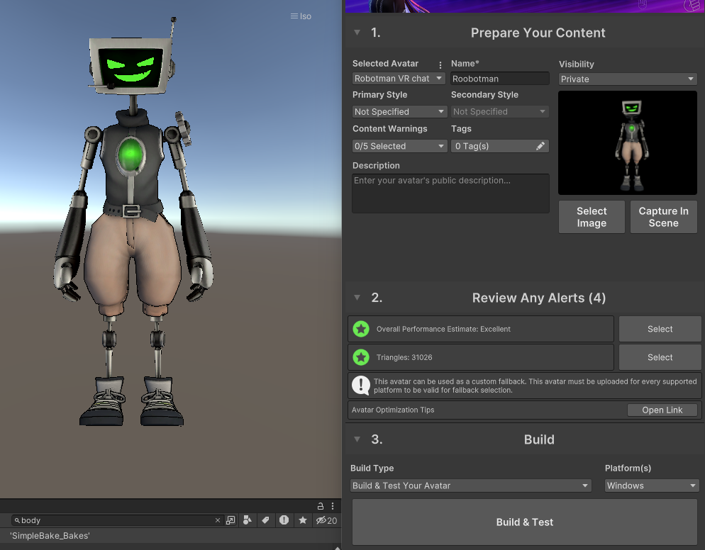 Robot man — view 4