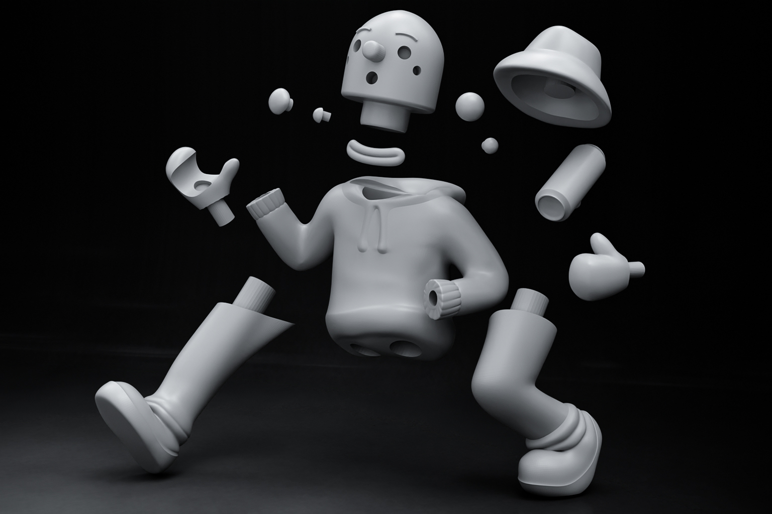 STL parts — view 3